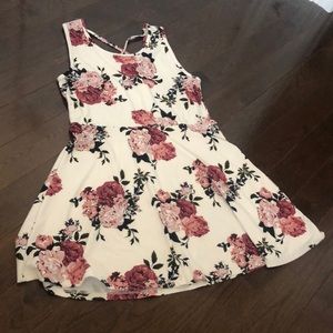 Girls floral dress